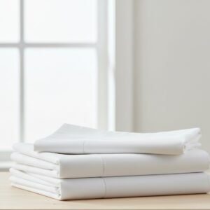 Premium Satin Stripe Linen (90x108)