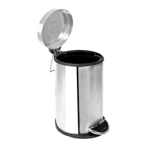 Perforated Stainless Dustbin with lid
